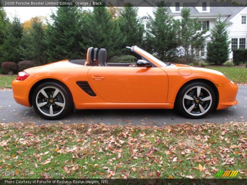 Orange / Black 2008 Porsche Boxster Limited Edition