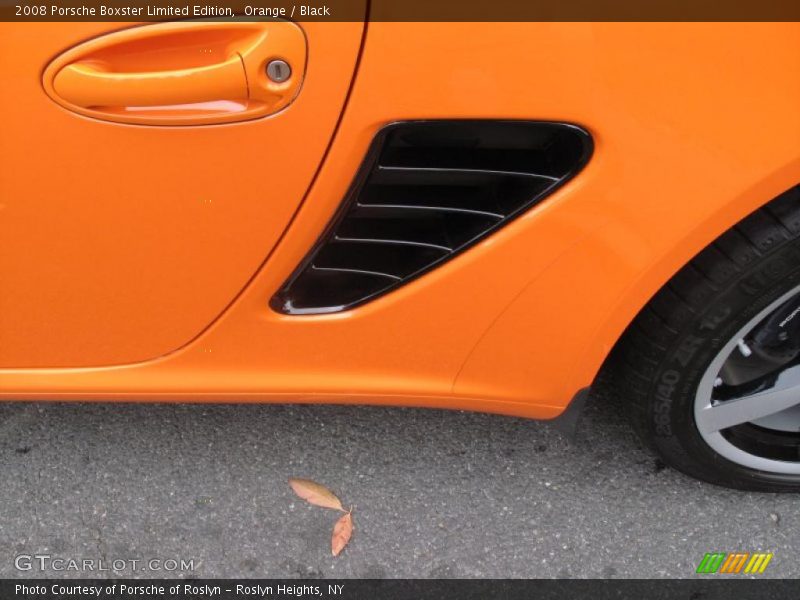 Orange / Black 2008 Porsche Boxster Limited Edition