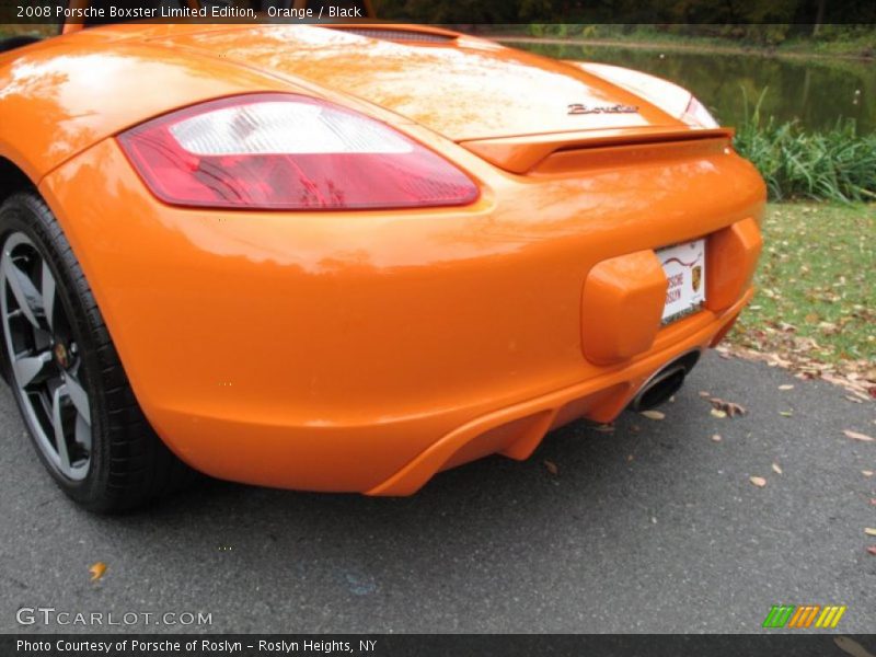 Orange / Black 2008 Porsche Boxster Limited Edition