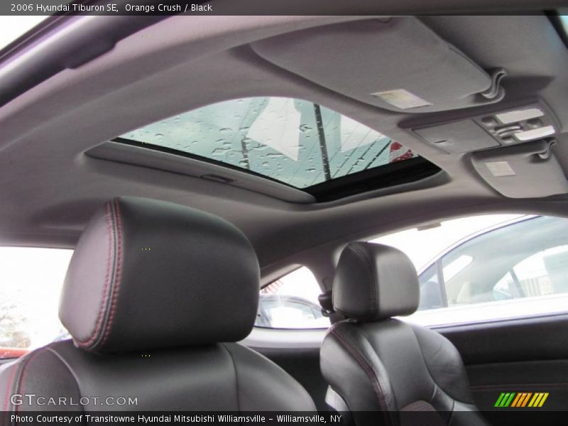 Orange Crush / Black 2006 Hyundai Tiburon SE