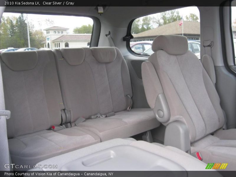 Clear Silver / Gray 2010 Kia Sedona LX