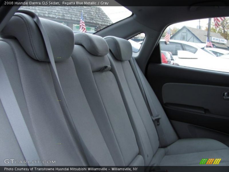 Regatta Blue Metallic / Gray 2008 Hyundai Elantra GLS Sedan