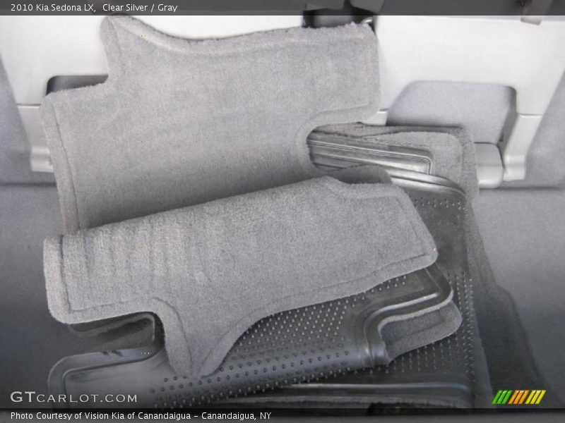 Clear Silver / Gray 2010 Kia Sedona LX
