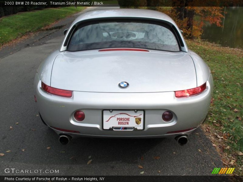 Titanium Silver Metallic / Black 2003 BMW Z8 Roadster