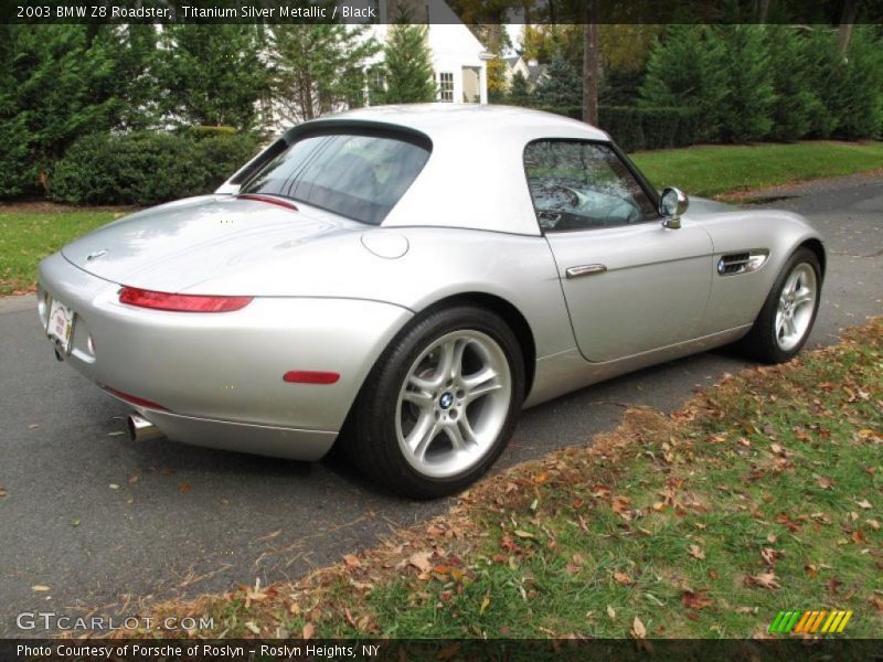 Titanium Silver Metallic / Black 2003 BMW Z8 Roadster