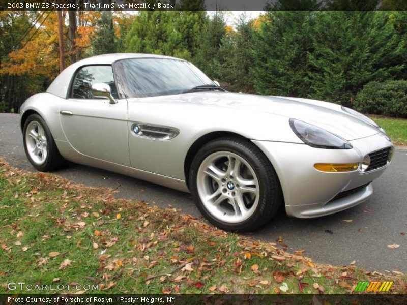 Titanium Silver Metallic / Black 2003 BMW Z8 Roadster