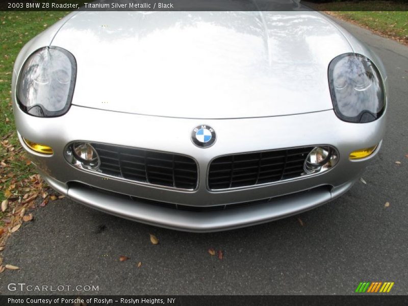 Titanium Silver Metallic / Black 2003 BMW Z8 Roadster