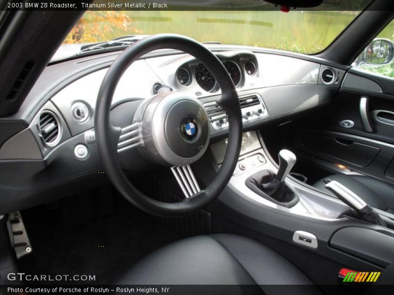 Black Interior - 2003 Z8 Roadster 
