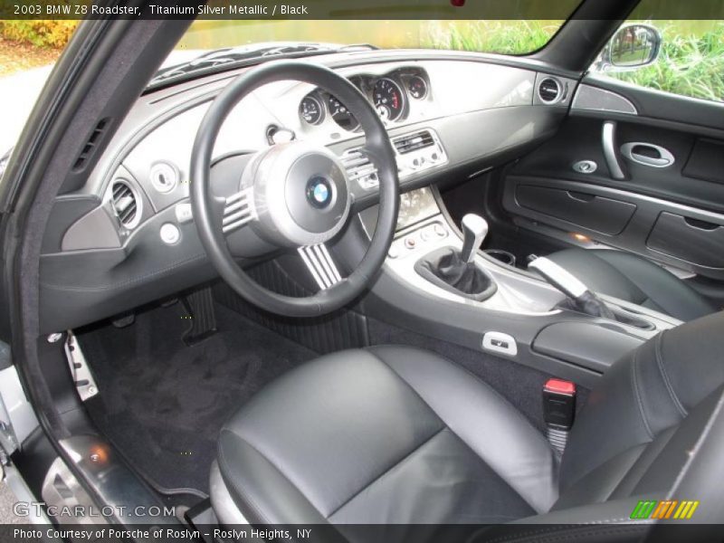  2003 Z8 Roadster Black Interior