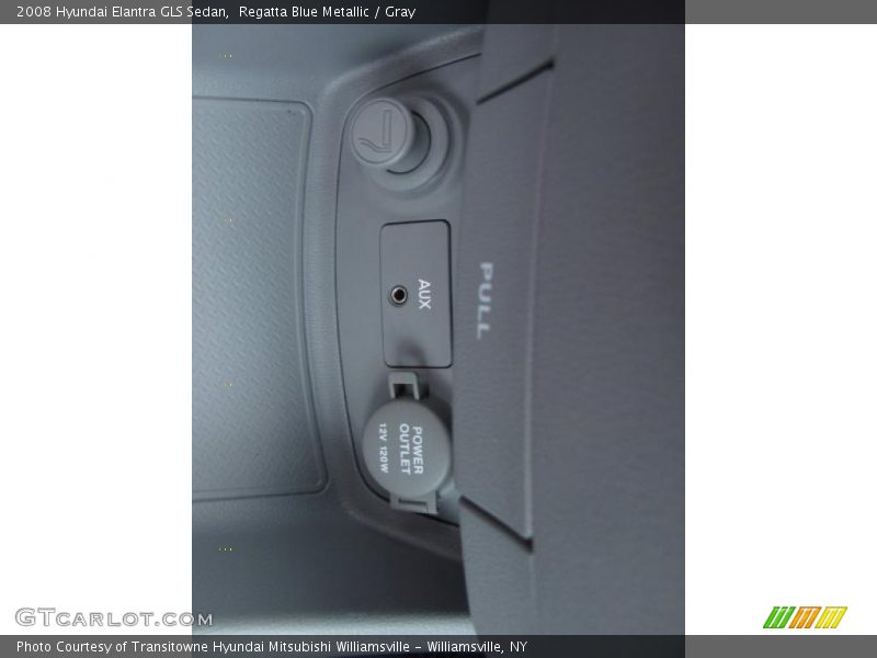 Regatta Blue Metallic / Gray 2008 Hyundai Elantra GLS Sedan
