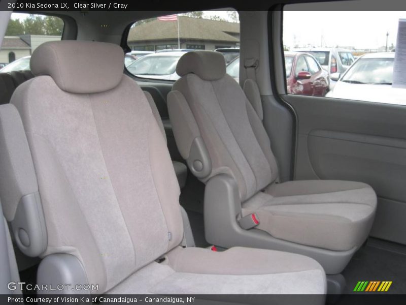 Clear Silver / Gray 2010 Kia Sedona LX