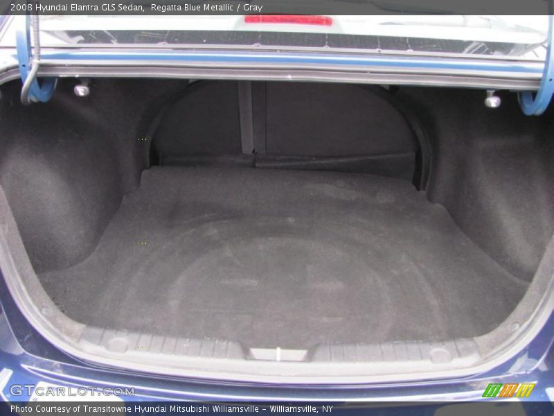 Regatta Blue Metallic / Gray 2008 Hyundai Elantra GLS Sedan