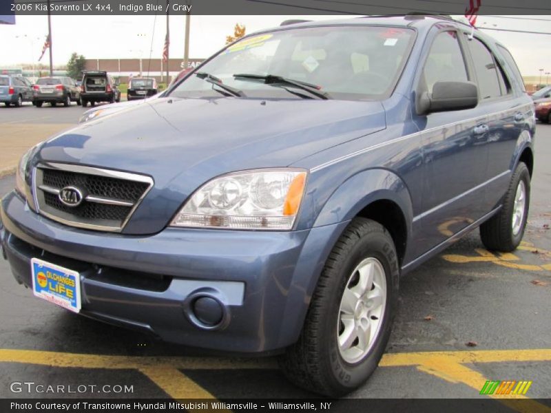 Indigo Blue / Gray 2006 Kia Sorento LX 4x4