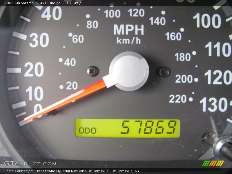 Indigo Blue / Gray 2006 Kia Sorento LX 4x4