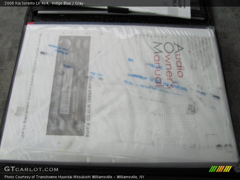 Indigo Blue / Gray 2006 Kia Sorento LX 4x4