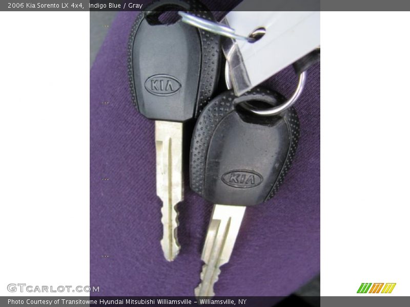 Indigo Blue / Gray 2006 Kia Sorento LX 4x4