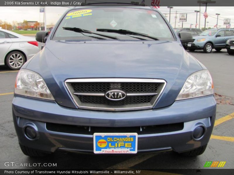 Indigo Blue / Gray 2006 Kia Sorento LX 4x4