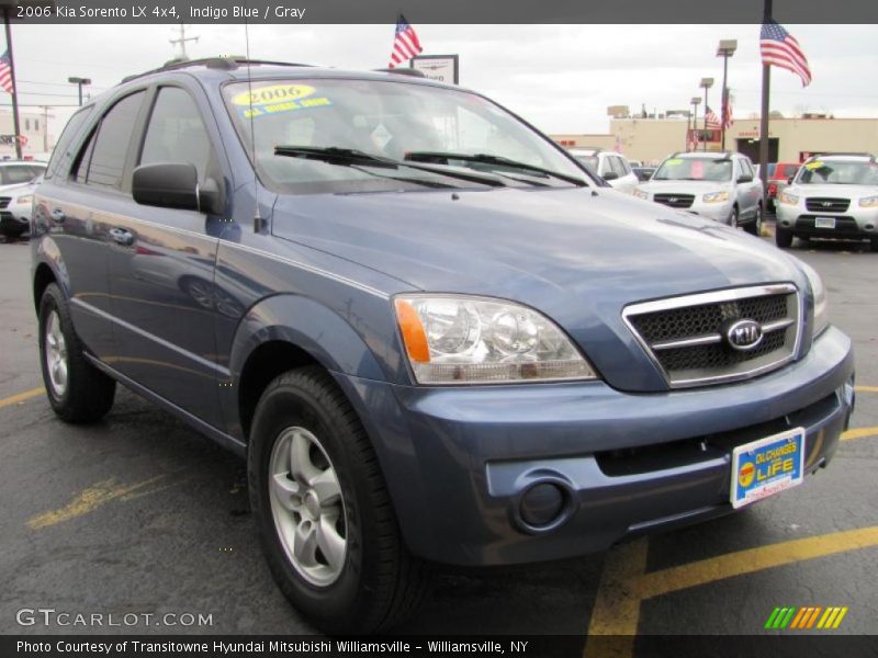 Indigo Blue / Gray 2006 Kia Sorento LX 4x4