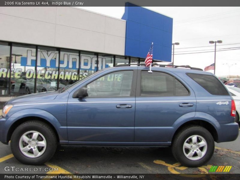 Indigo Blue / Gray 2006 Kia Sorento LX 4x4