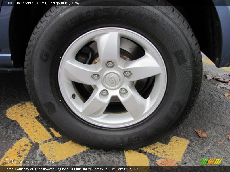 Indigo Blue / Gray 2006 Kia Sorento LX 4x4