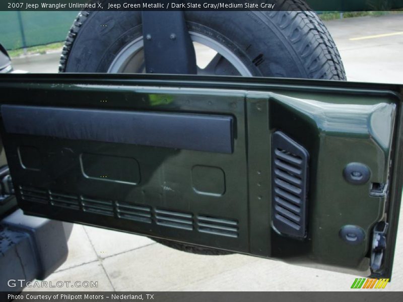 Jeep Green Metallic / Dark Slate Gray/Medium Slate Gray 2007 Jeep Wrangler Unlimited X
