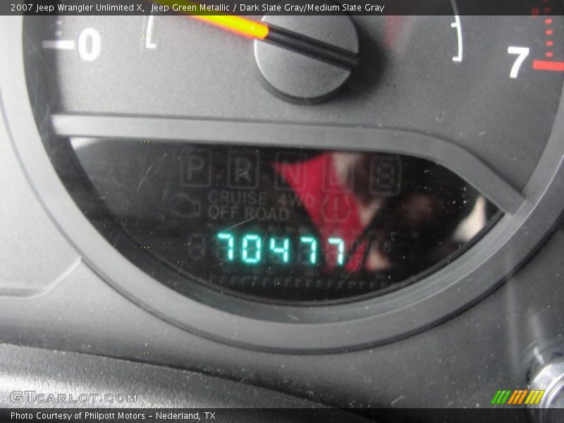 Jeep Green Metallic / Dark Slate Gray/Medium Slate Gray 2007 Jeep Wrangler Unlimited X