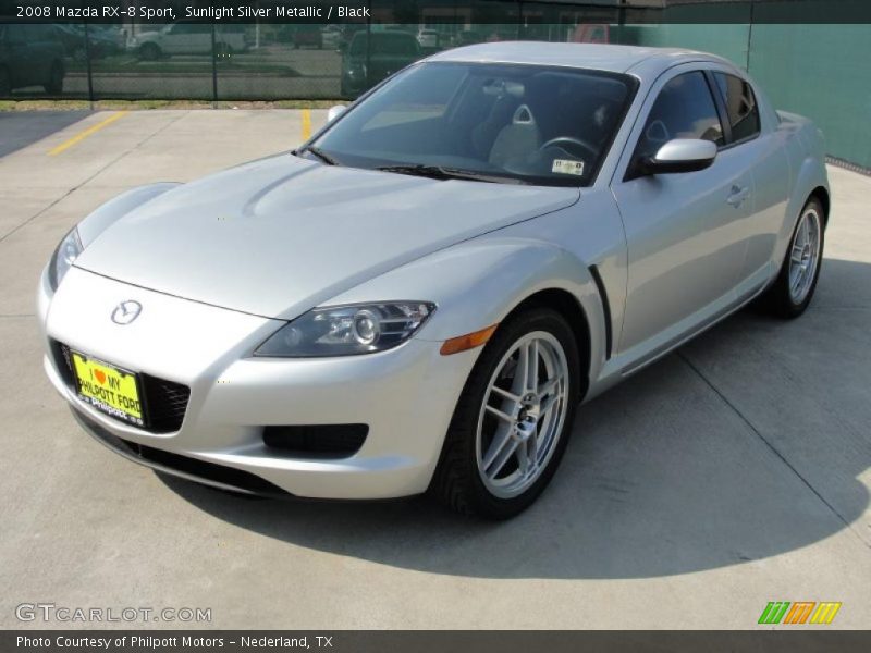Front 3/4 View of 2008 RX-8 Sport