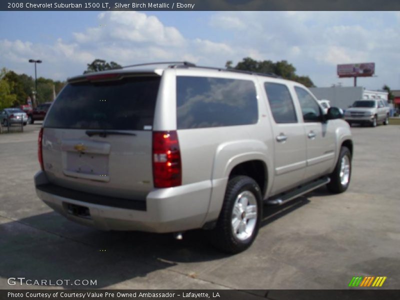 Silver Birch Metallic / Ebony 2008 Chevrolet Suburban 1500 LT