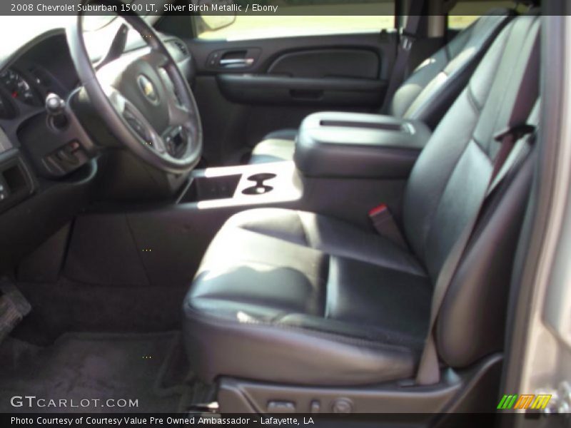 Silver Birch Metallic / Ebony 2008 Chevrolet Suburban 1500 LT
