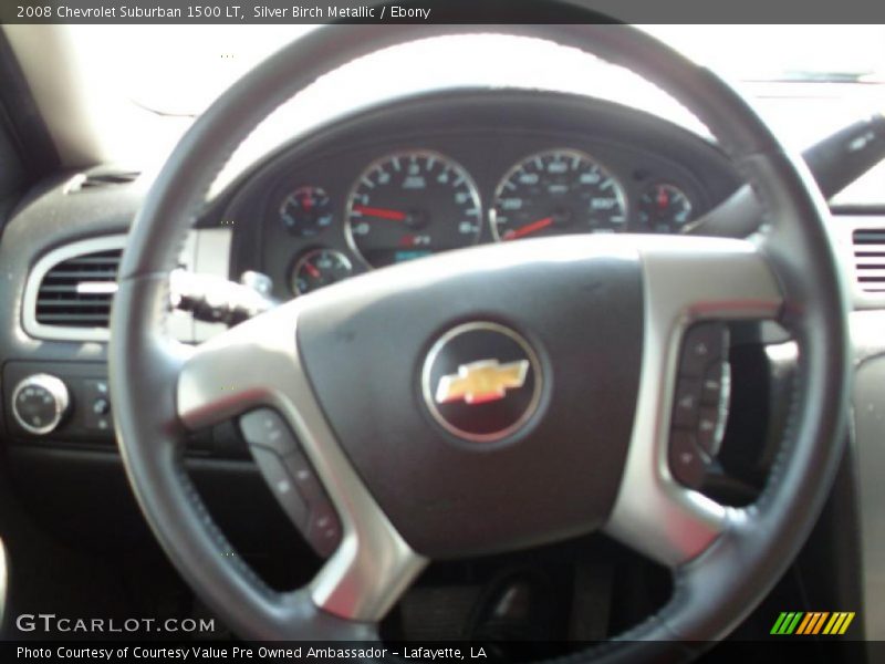 Silver Birch Metallic / Ebony 2008 Chevrolet Suburban 1500 LT