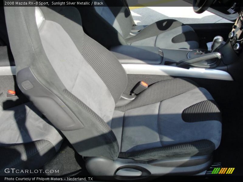 Sunlight Silver Metallic / Black 2008 Mazda RX-8 Sport
