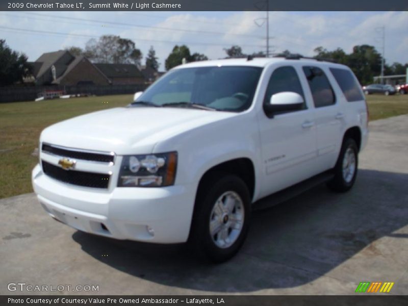 Summit White / Light Cashmere 2009 Chevrolet Tahoe LT