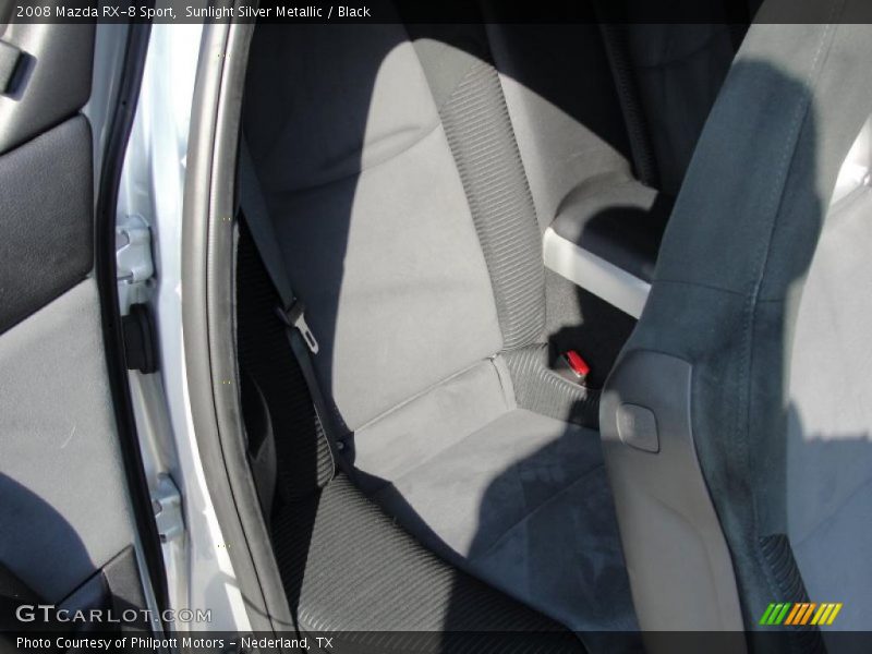 Sunlight Silver Metallic / Black 2008 Mazda RX-8 Sport