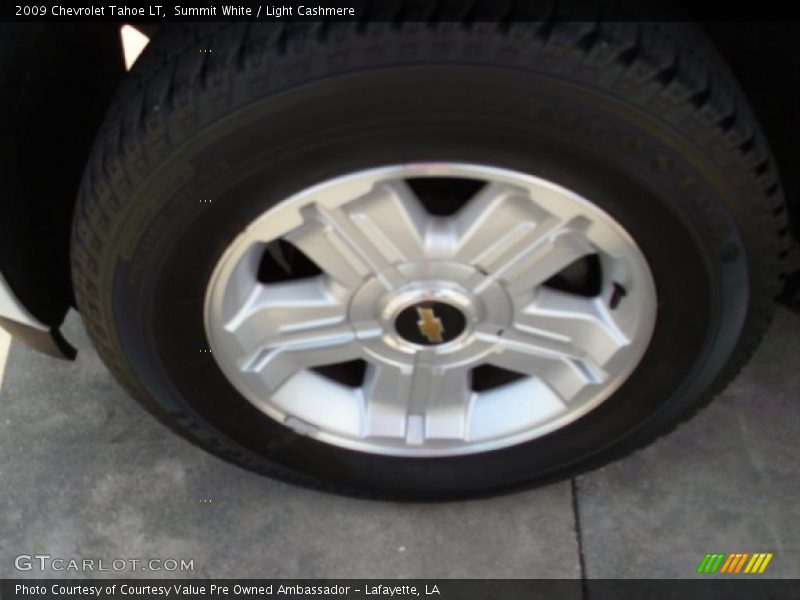Summit White / Light Cashmere 2009 Chevrolet Tahoe LT