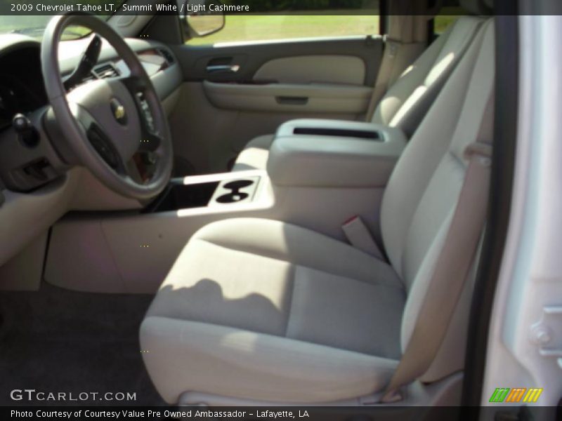 Summit White / Light Cashmere 2009 Chevrolet Tahoe LT