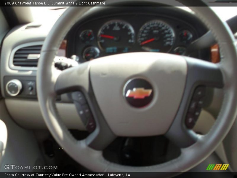Summit White / Light Cashmere 2009 Chevrolet Tahoe LT