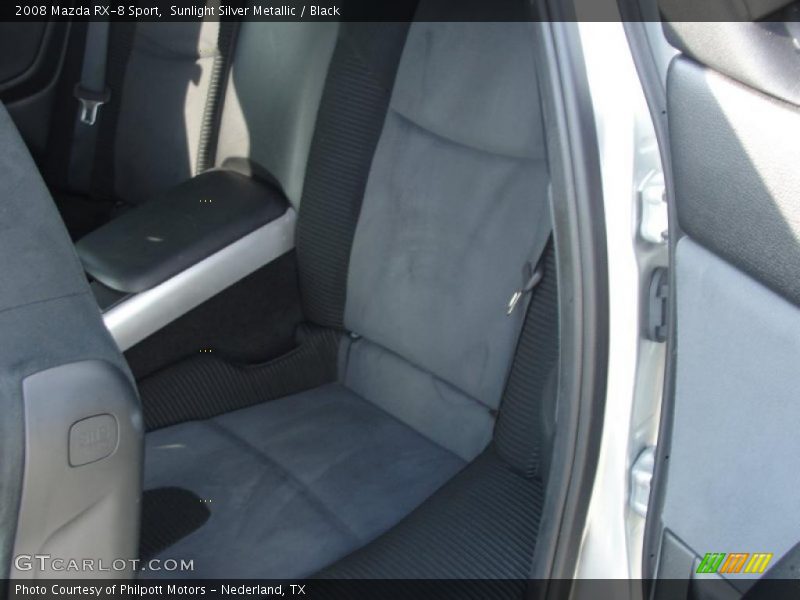 Sunlight Silver Metallic / Black 2008 Mazda RX-8 Sport
