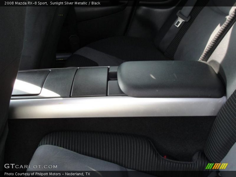 Sunlight Silver Metallic / Black 2008 Mazda RX-8 Sport