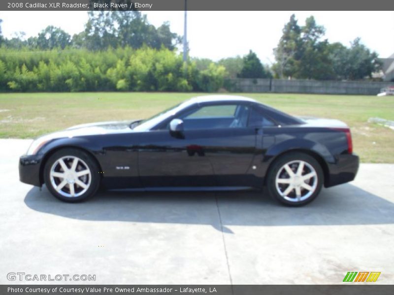 Black Raven / Ebony 2008 Cadillac XLR Roadster