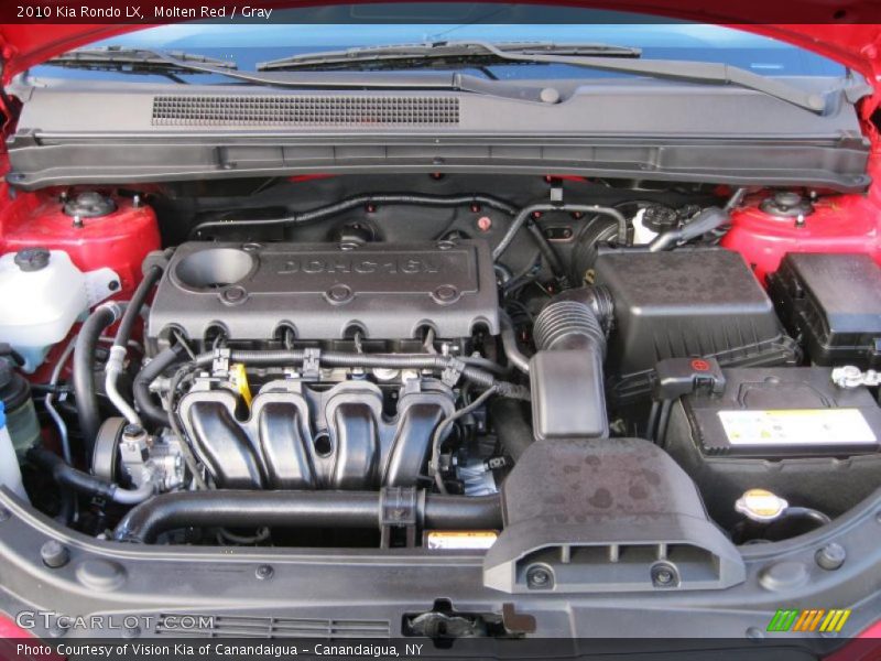  2010 Rondo LX Engine - 2.4 Liter DOHC 16-Valve 4 Cylinder