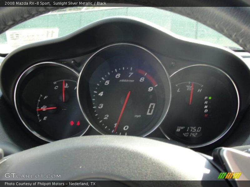  2008 RX-8 Sport Sport Gauges