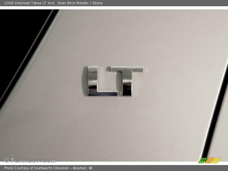 Silver Birch Metallic / Ebony 2008 Chevrolet Tahoe LT 4x4