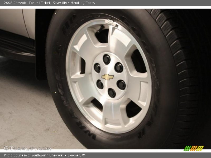 Silver Birch Metallic / Ebony 2008 Chevrolet Tahoe LT 4x4