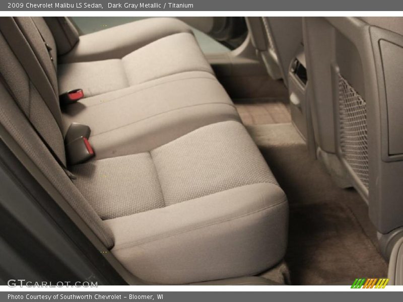 Dark Gray Metallic / Titanium 2009 Chevrolet Malibu LS Sedan