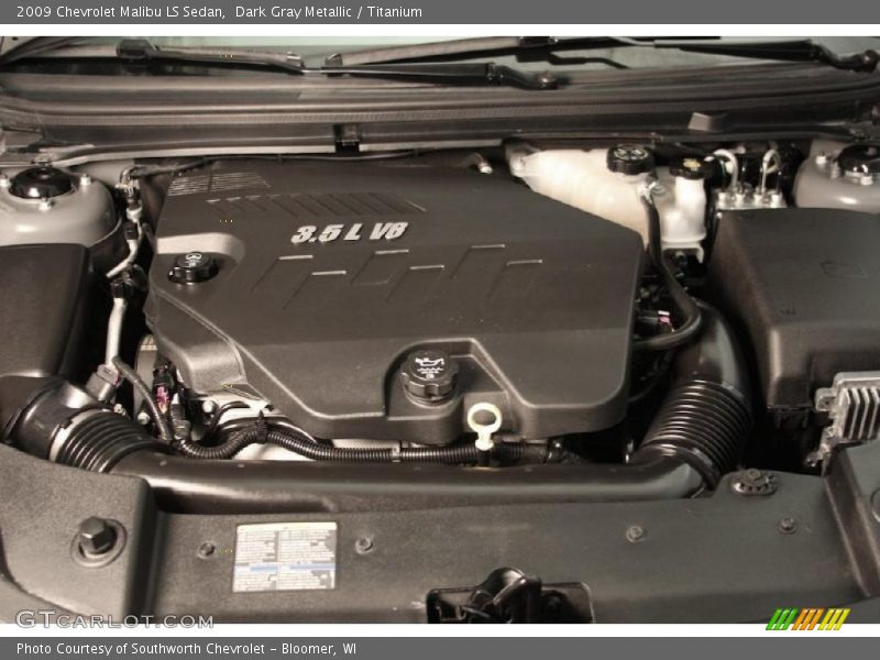  2009 Malibu LS Sedan Engine - 3.5 Liter Flex-Fuel OHV 12-Valve V6