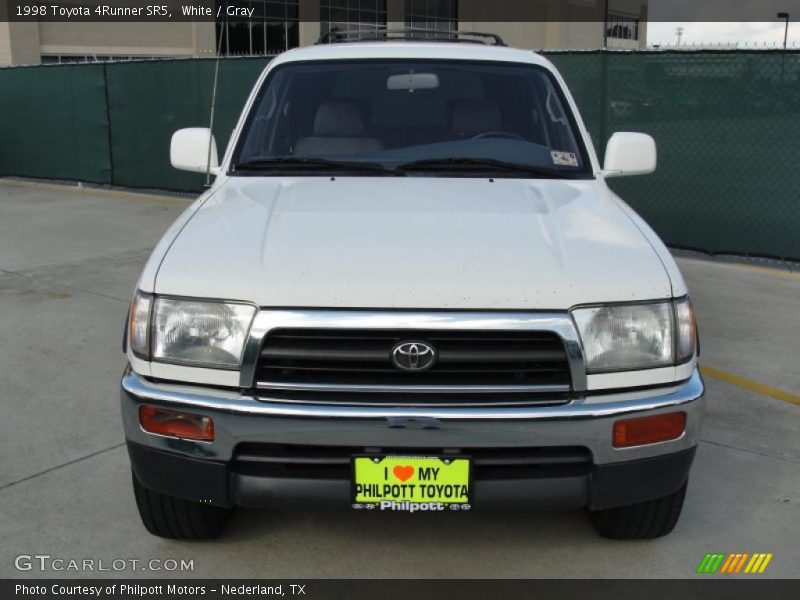 White / Gray 1998 Toyota 4Runner SR5