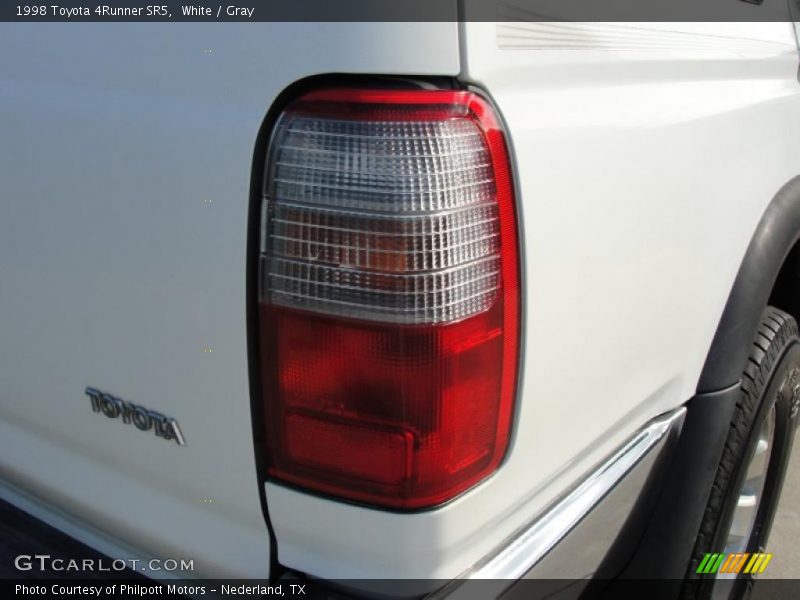 White / Gray 1998 Toyota 4Runner SR5
