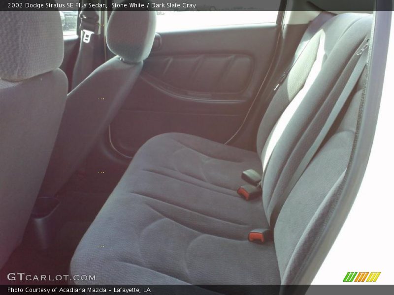 Stone White / Dark Slate Gray 2002 Dodge Stratus SE Plus Sedan