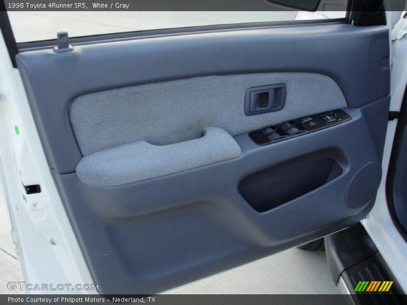 White / Gray 1998 Toyota 4Runner SR5