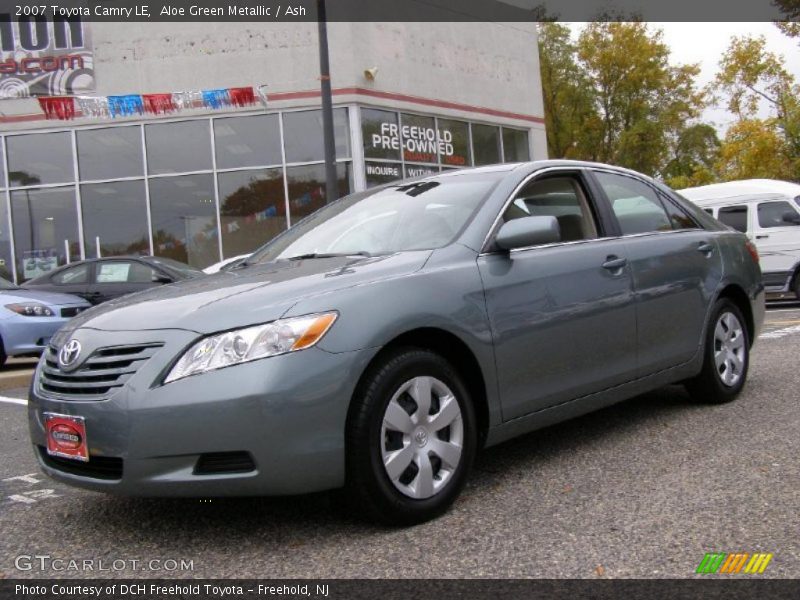Aloe Green Metallic / Ash 2007 Toyota Camry LE